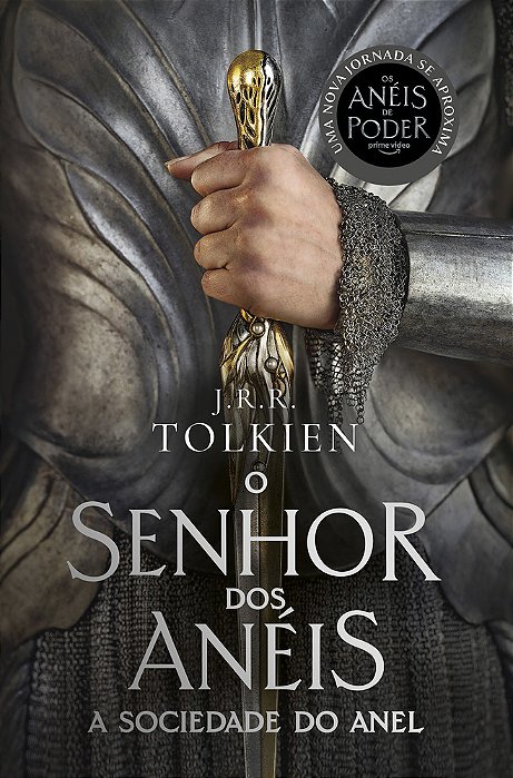 A Sociedade Do Anel - Capa Os Anéis De Poder O Senhor Dos Anéis - Parte 1..-