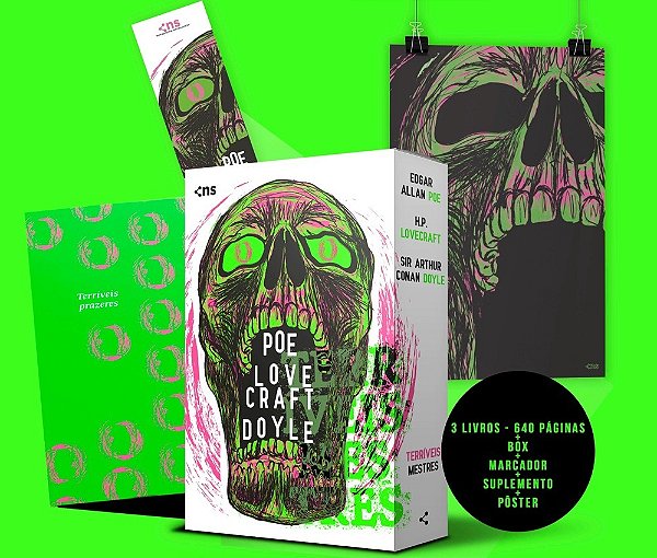 Box Terríveis Mestres (3 Livros + Pôster + Suplemento)..-