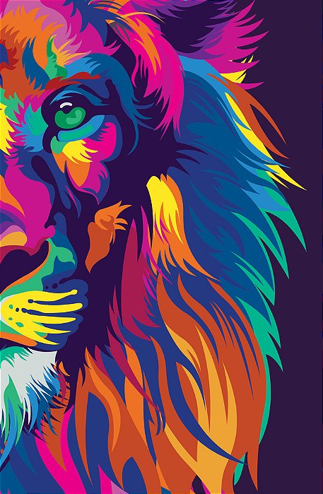 Nvt Pop Flex Lion Colors - Letra Normal Nova Versão Transformadora..-
