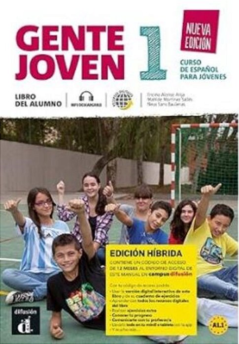 Gente Joven 1 - Libro Del Alumno Edición Híbrida - Nueva Edición