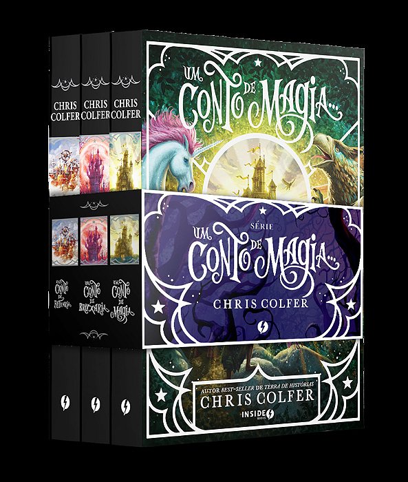 Coleção Um Conto De Magia… Série Completa Em 3 Livros E 1024 Páginas..-