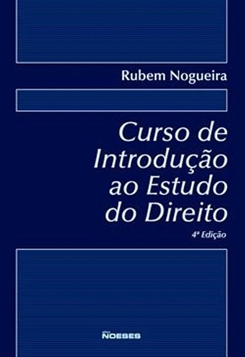Curso De Introdução Ao Estudo Do Direito - 4ª Edição..-