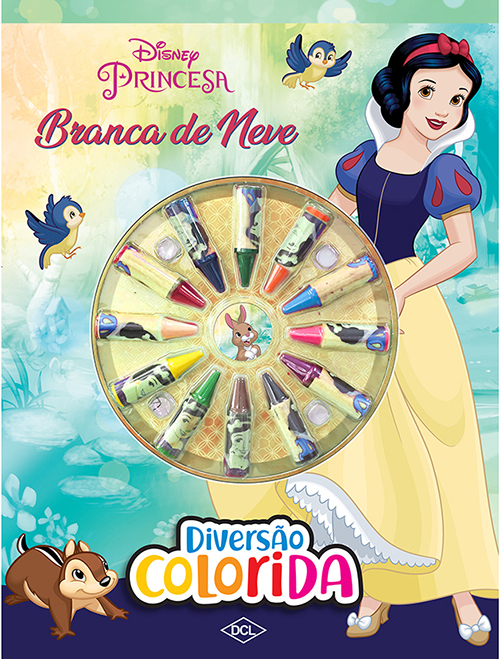Disney Cores - Branca De Neve..-