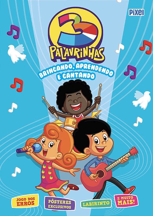 Livrão 3 Palavrinhas: Brincando, Aprendendo E Cantando..-