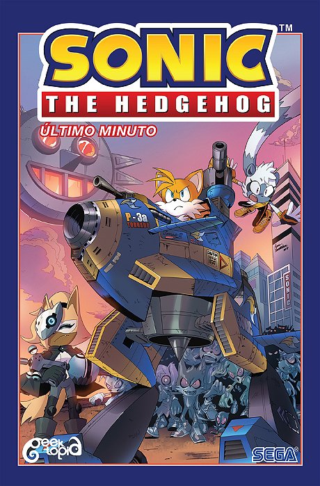 Sonic The Hedgehog – Volume 6 Último Minuto (Acompanha Pôster E Marcador)..-