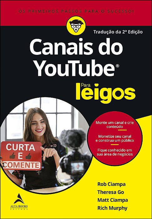 Canais Do Youtube Para Leigos - 2ª Edição..-
