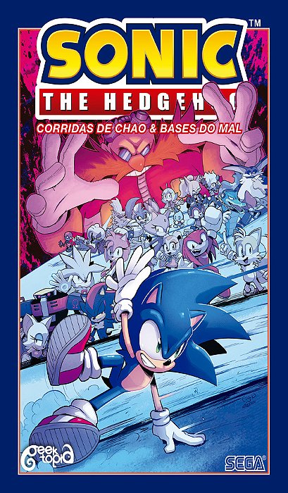 Sonic The Hedgehog – Vol. 9 Corridas De Chao & Bases Do Mal..-