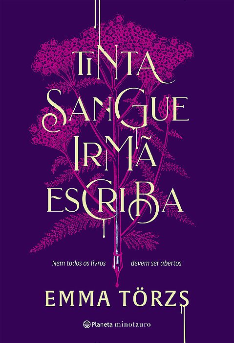 Tinta Sangue Irmã Escriba Nem Todos Os Livros Devem Ser Abertos..-