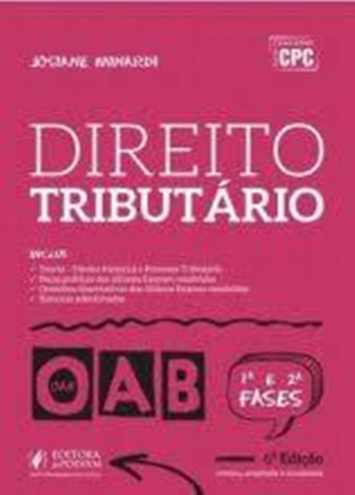 Direito Tributario - 1ª E 2ª Fases Da Oab