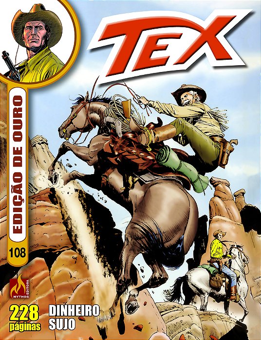 Tex Edição De Ouro Nº 108 Dinheiro Sujo/Salvamento Heróico..-