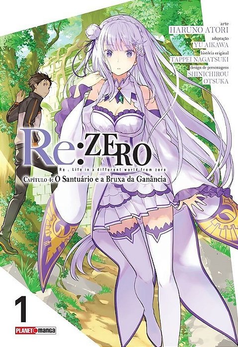 Re: Zero Capítulo 4: O Santuário E A Bruxa Da Ganância - 01