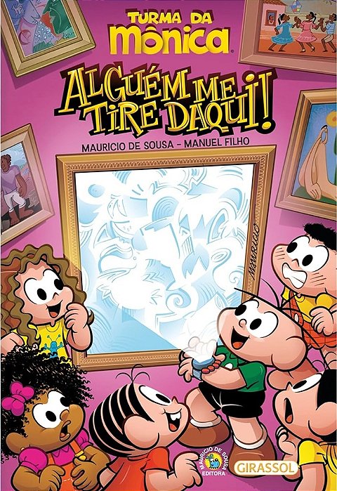Turma Da Mônica - Alguém Me Tire Daqui! - Capa Com Realidade Aumentada