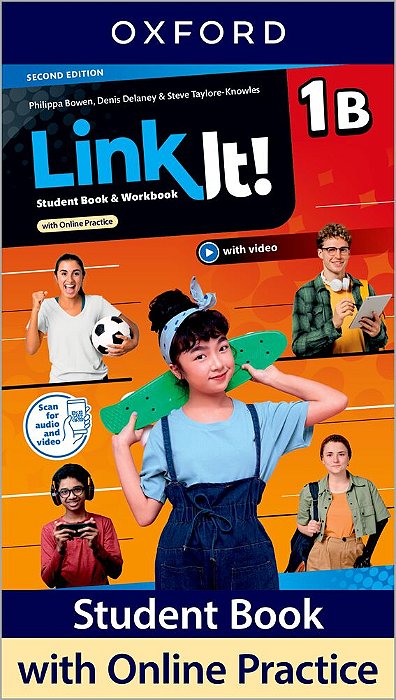 Link It 1B - Student's Book With Workbook And Online Practice - Second Edition..-