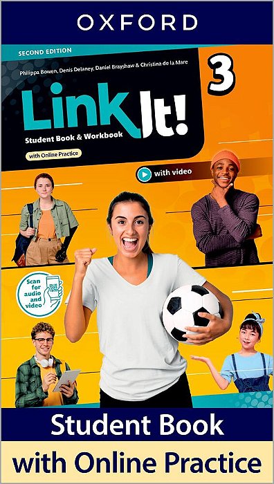 Link It 3 - Student's Book With Workbook And Online Practice - Second Edition..-