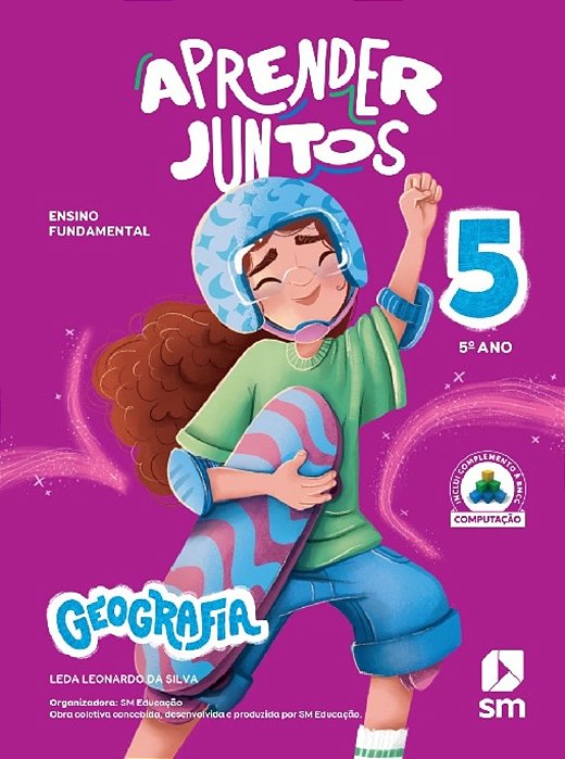 Aprender Juntos - Geografia - 5° Ano - Ensino Fundamental I - 8ª Edição 2025
