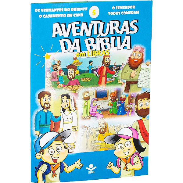Aventuras Da Bíblia Em Libras Vol. 5 Tradução Novos Leitores (Tnl)