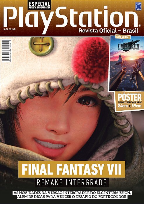 Superpôster Playstation - Final Fantasy VII Remake Integrade