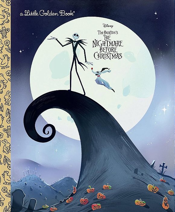 Tim Burton's The Nightmare Before Christmas - Little Golden Book - Disney