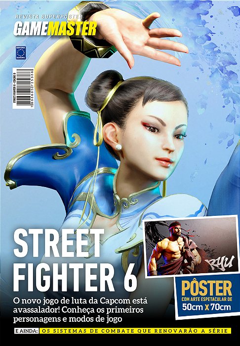 Superpôster Game Master - Street Fighter 6 - Arte D