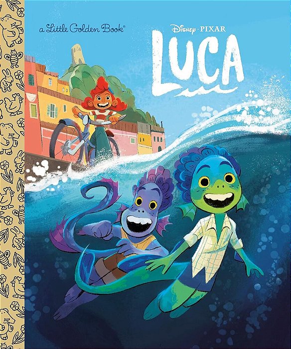 Luca - Little Golden Book - Disney/Pixar..-