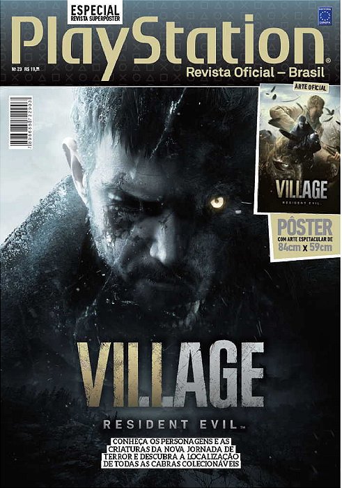Superpôster Playstation - Resident Evil 8: Village