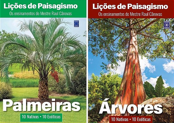 Lições De Paisagismo Do Mestre Raul Cânovas (Coleção - 2 Livros)