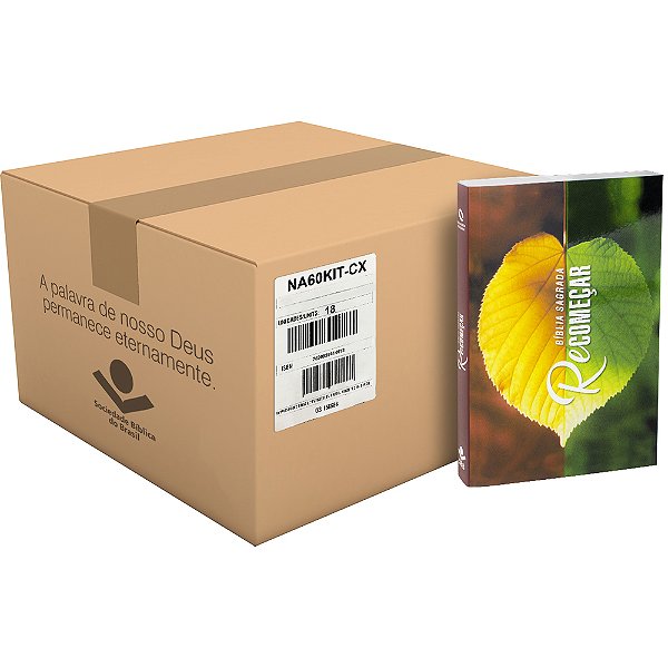 Caixa Bíblia Sagrada Recomeçar Nova Almeida Atualizada (Naa)