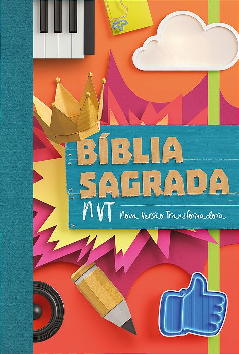 Bíblia Nvt Letra Normal - Colagem