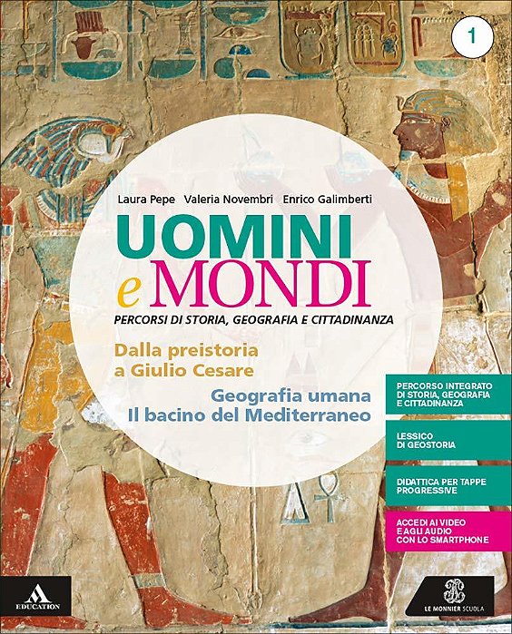 Uomini E Mondi - Percosi Di Storia, Geographia E Ottadinanza - Libri Con E-Book