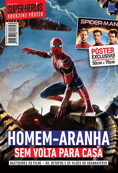 Superpôster Mundo Dos Super-Heróis - Homem-Aranha - Sem Volta Para Casa - Arte C