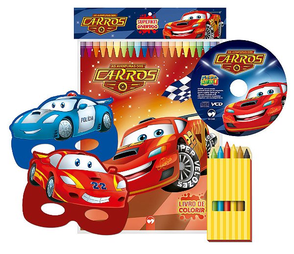 As Aventuras Dos Carros Superkit Divertido