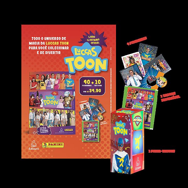 Kit Envelopes Com Cromos - Luccas Toom-..