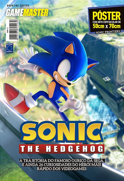 Superpôster Game Master - Sonic The Hedgehog - Arte C