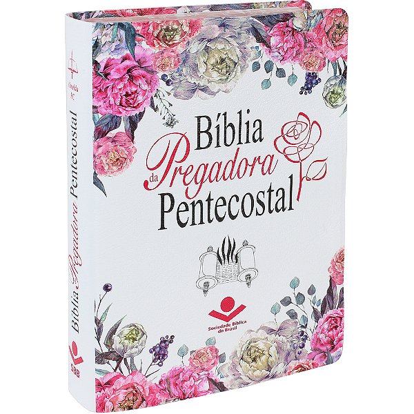 Bíblia Da Pregadora Pentecostal - Couro Bonded Ilustrada Florida Almeida Revista E Corrigida (Arc)