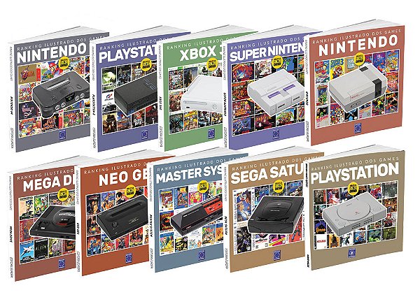 Ranking Ilustrado Dos Games (Coleção - 10 Volumes)-..