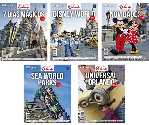 Coleção Orlando 2023 (5 Livros)