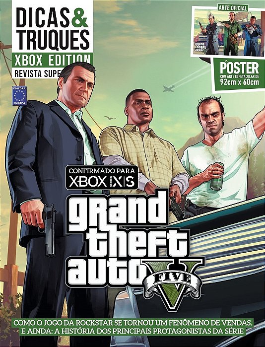 Superpôster Dicas E Truques Xbox Edition - Grand Theft Auto V