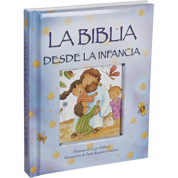 La Biblia Desde La Infância - Capa Azul Espanhol