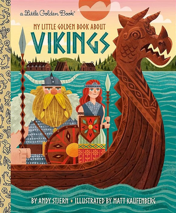 My Little Golden Book About Vikings - Little Golden Book3-..