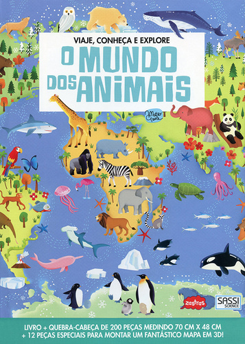 O Mundo Dos Animais: Viaje, Conheça E Explore-..