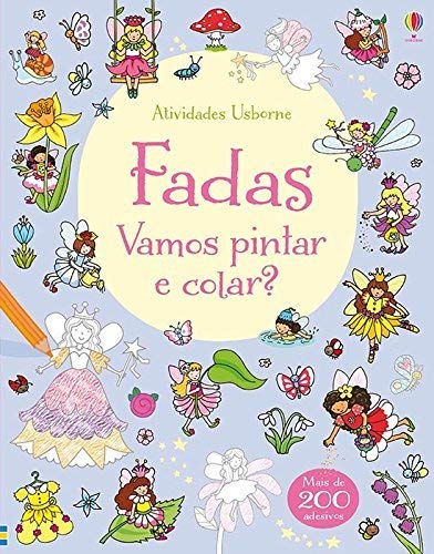 Fadas: Vamos Pintar E Colar?