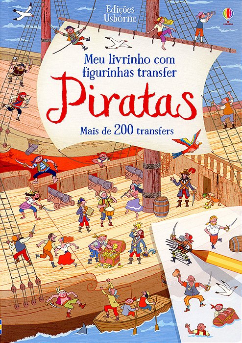 Piratas: Meu Livrinho Com Figurinhas Transfer