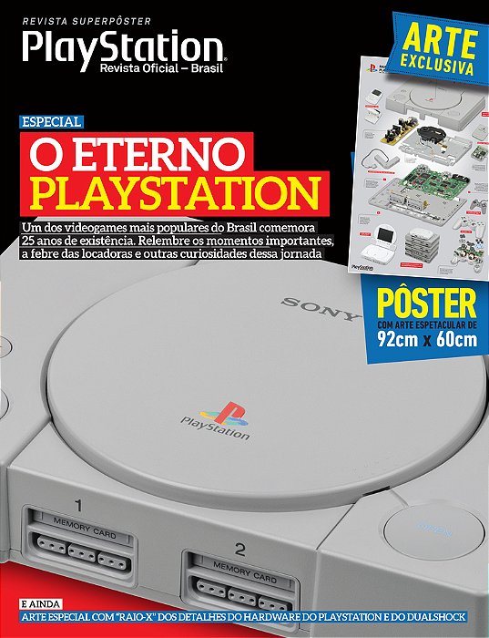 Superpôster Playstation - O Eterno Playstation