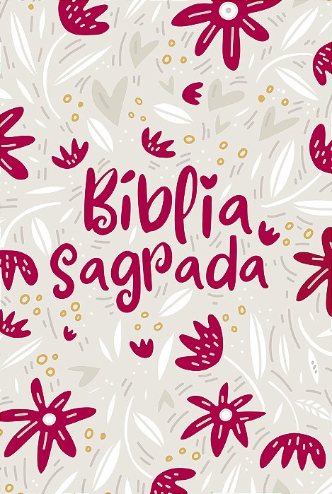 Bíblia Nvt Letra Normal - Jardim Da Vida (Creme)