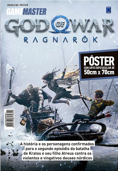 Superpôster Game Master - God Of War Ragnarok - Arte C