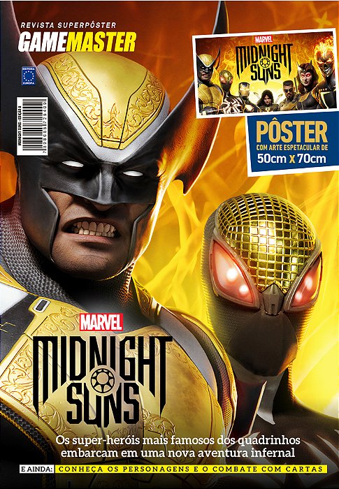 Superpôster Game Master - Midnight Suns - Arte A