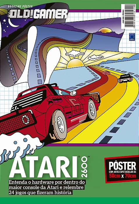 Superpôster Old! Gamer - Atari 2600 - Arte B
