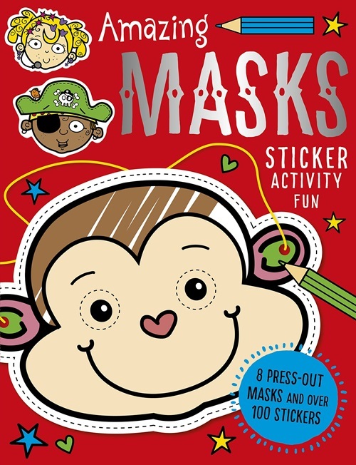 Amazing Masks - Activity Book With Stickers-..