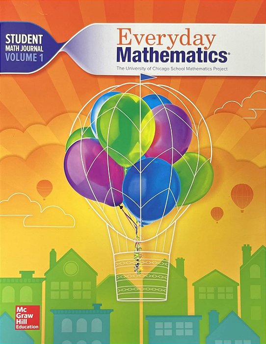 Everyday Mathematics Grade 3 Volume 1 - Student Math Journal - 4Th Edition