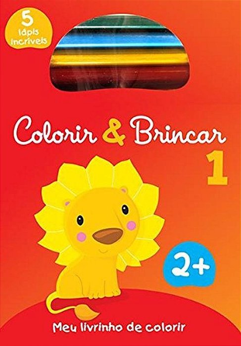 Colorir & Brincar 1: Vermelho-..